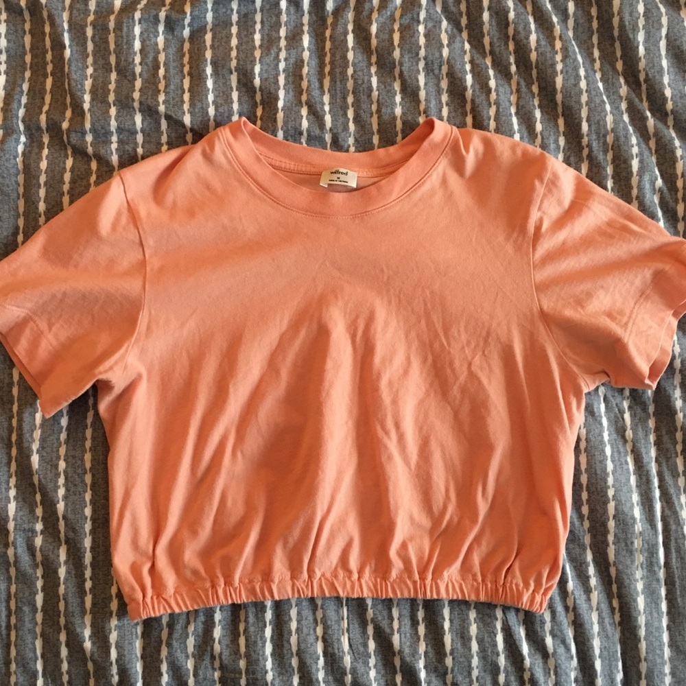 Aritzia pink crop top Shirt